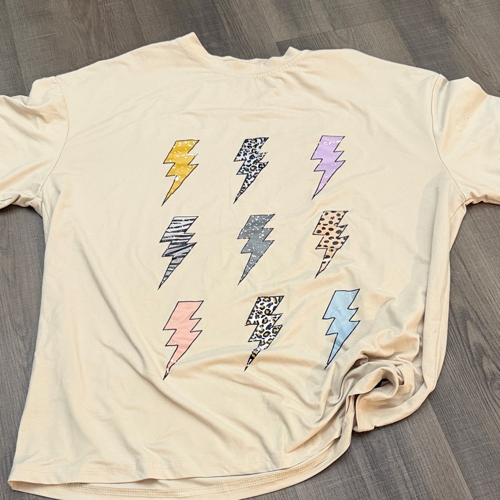 Men's Cream Graphic T-Shirt